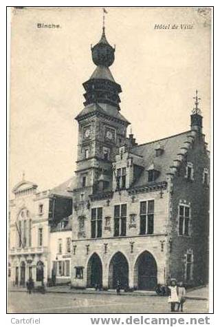 Binche: Hôtel De Ville-voyez Les 2 Scans - Binche