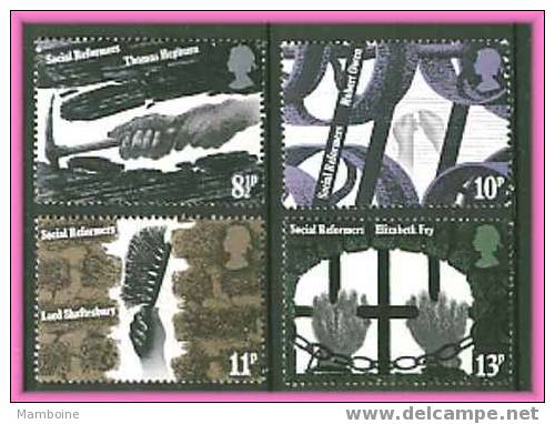 Grande Bretagne  Oeuvres 1976 N 790/93  Neuf X X Serie Compl. - Unused Stamps