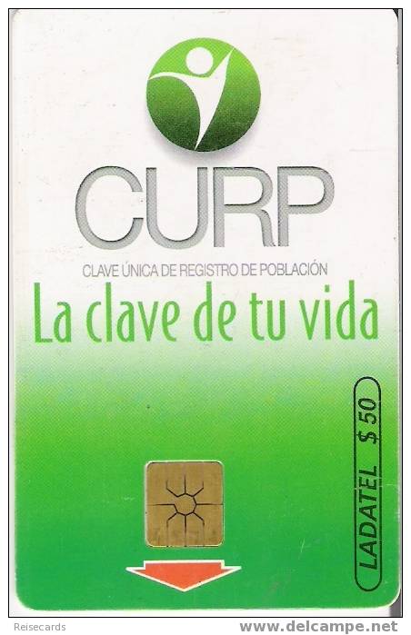 Telmex - CURP La Ciave De Tu Vida - Mexiko