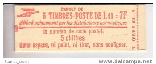 FRANCE CARNET/BOOKLET MNH** YVERT 2102 C1 €16.00 CONF. ? - Autres & Non Classés