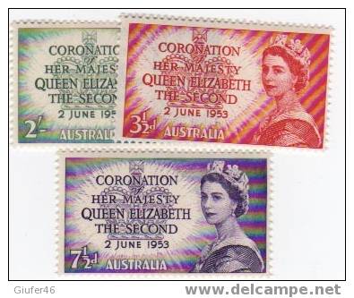 Serie Completa Nuova Di 3 Valori Non Linguellati - CORONATION - Mint Stamps