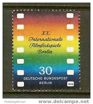 BERLIN 1970 MNH Stamp(s) Film Festival 358 #1358 - Unused Stamps