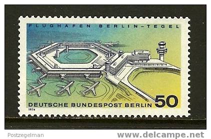 BERLIN 1974 MNH Stamp(s) Tegel Airport 477 #1391 - Unused Stamps