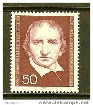 BERLIN 1975 MNH Stamp(s) Gottfried Schadow 482 #1395 - Unused Stamps