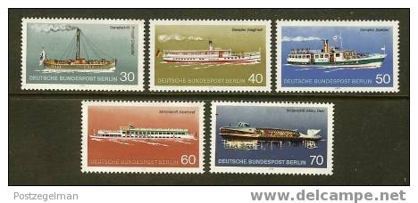 BERLIN 1975 MNH Stamp(s) Ships 483-487 #1109 - Unused Stamps