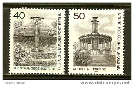 BERLIN 1980 MNH Stamp(s) Monuments 634-635 (2 Values Only) #1094 - Unused Stamps