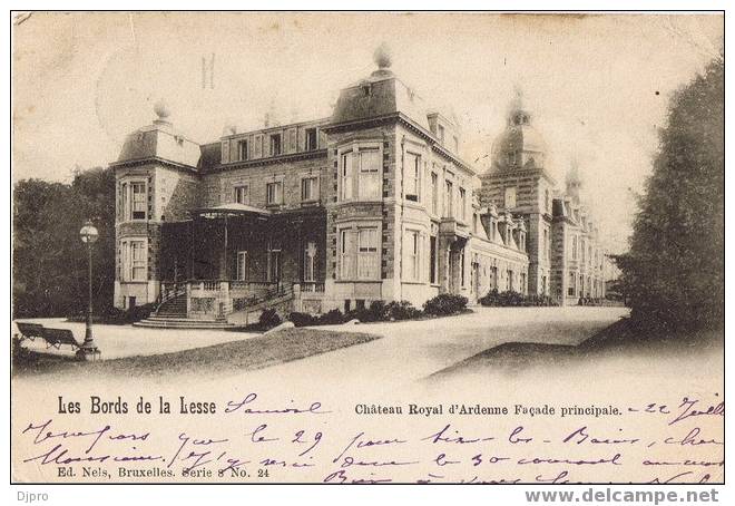 Les Bords De La Lesse  Chateau Royal D'ardenne Facade Principale - Houyet