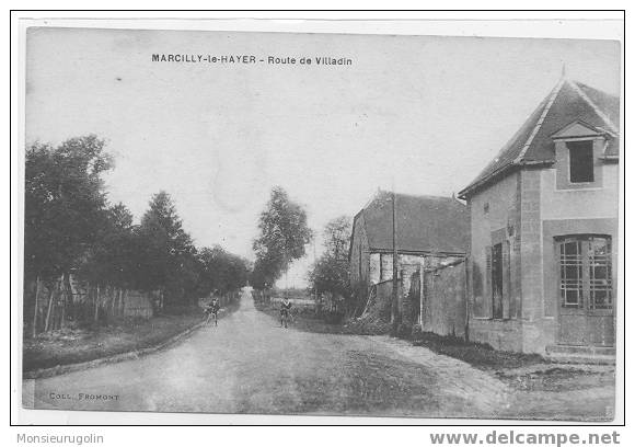 10 )) MARCILLY LE HAYER, Route De Villadin, Coll Fromont, - Marcilly