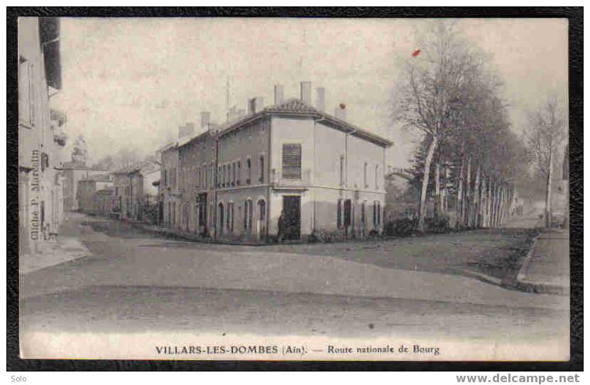 VILLARS LES DOMBES - Route Nationale - Villars-les-Dombes