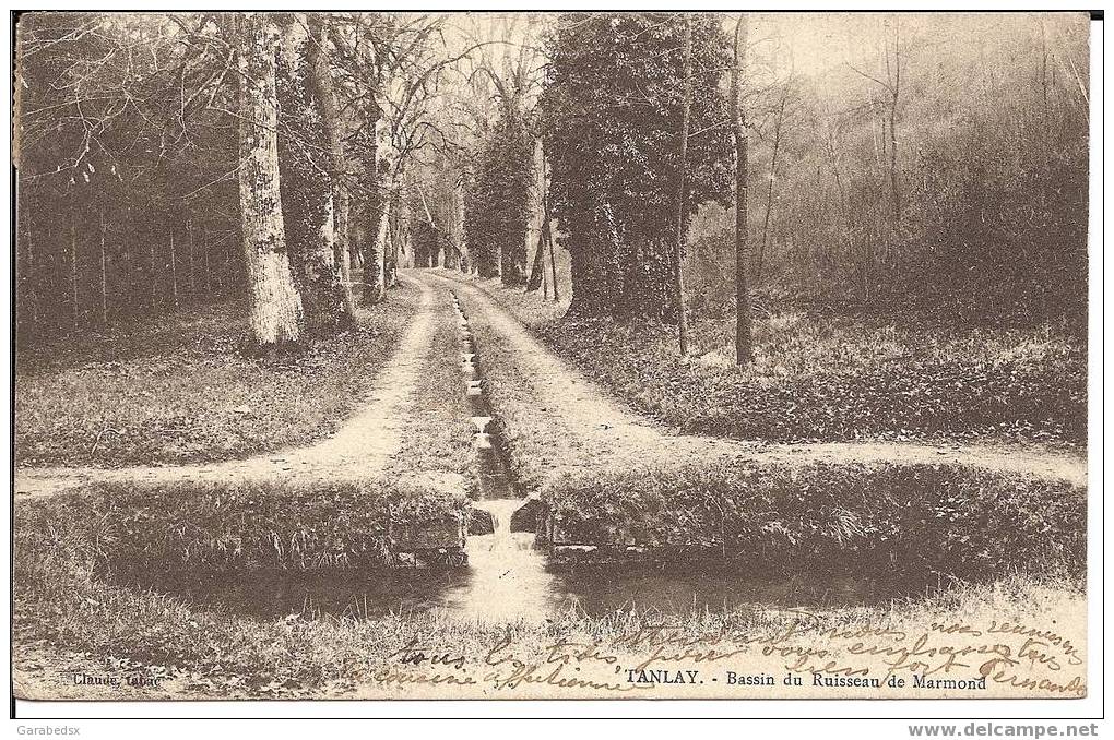 CPA De TANLAY - Bassin Du Ruisseau De Marmond. - Tanlay