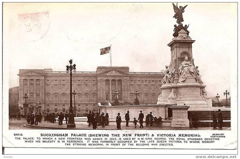 LONDON BUCKINGHAM PALACE 1913 - Buckingham Palace