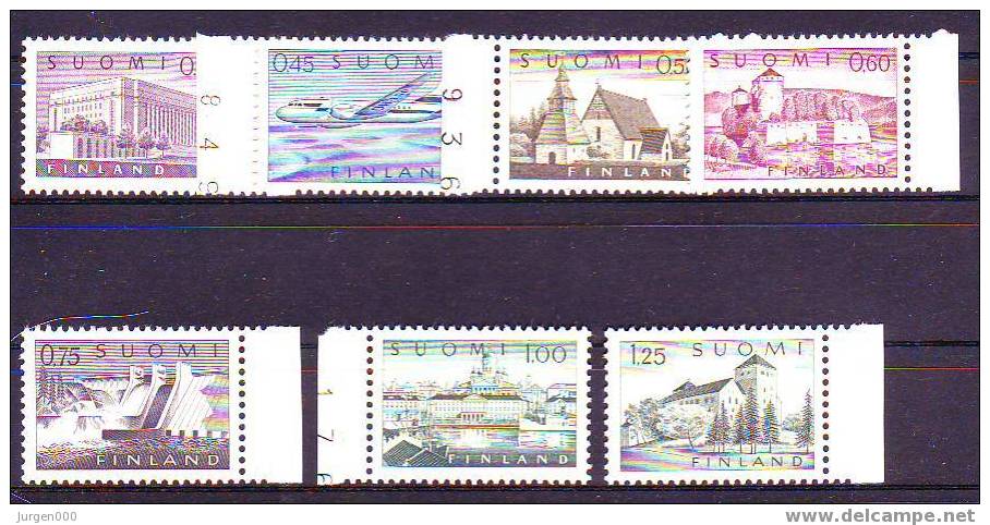 Nr 562/568 **, Michel = 28 Euro (Z10876) - Unused Stamps