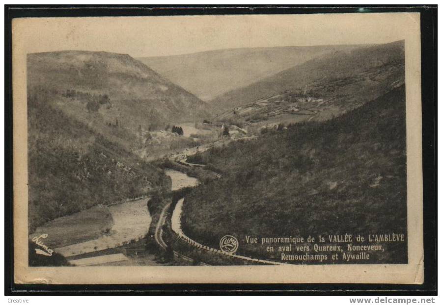 Vue Panoramique De La Vallée De L Amblève - Aywaille