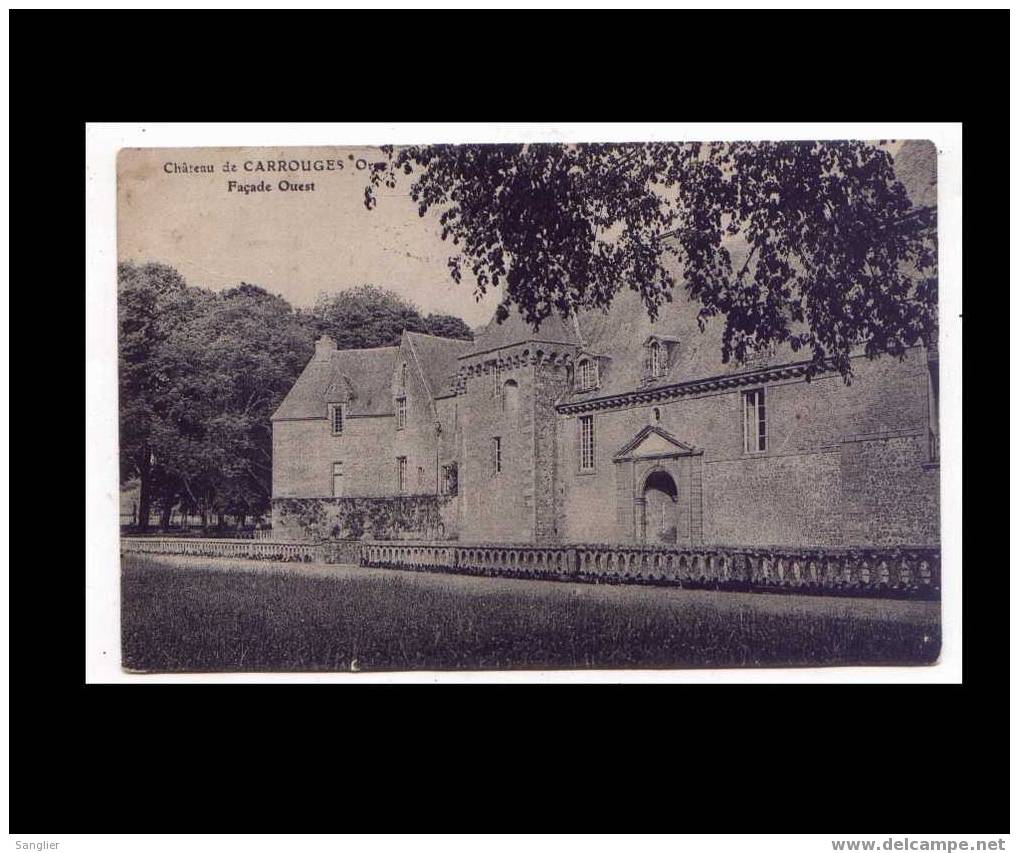 CHATEAU DE CARROUGES - FACADE OUEST - Carrouges