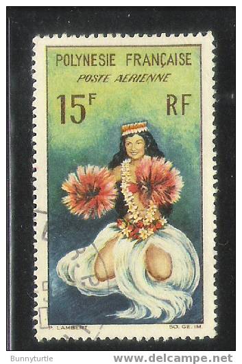 French Polynesia 1964 Tahitian Dancer Used - Oblitérés