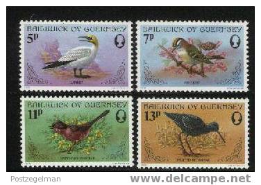 GUERNSEY 1978 MNH Stamp(s) Birds 165-168 #5154 - Guernsey