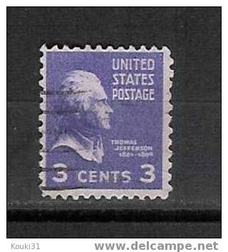 USA YT 372 Obl : T. Jefferson - Used Stamps