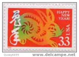 United States Of America , 1999: Year Of The Rabbit - Chines. Neujahr