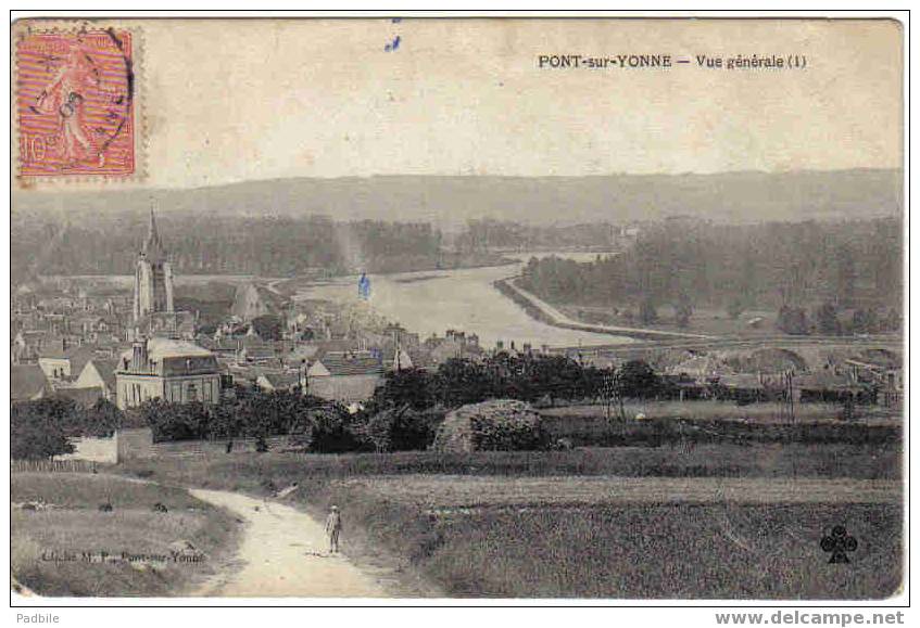 Carte Postale  89. Pont-sur-Yonne - Pont Sur Yonne