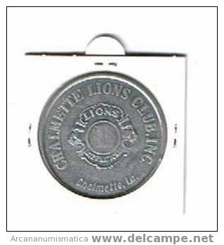 ESTADOS UNIDOS U.S.A.  Medalla CHALMETTE LIONS      DL-618 - Other & Unclassified