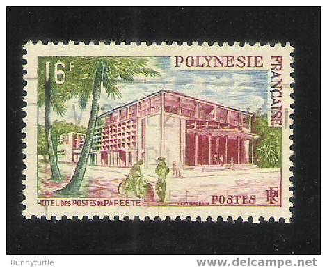 French Polynesia 1960 Post Office Papeete Used - Usados