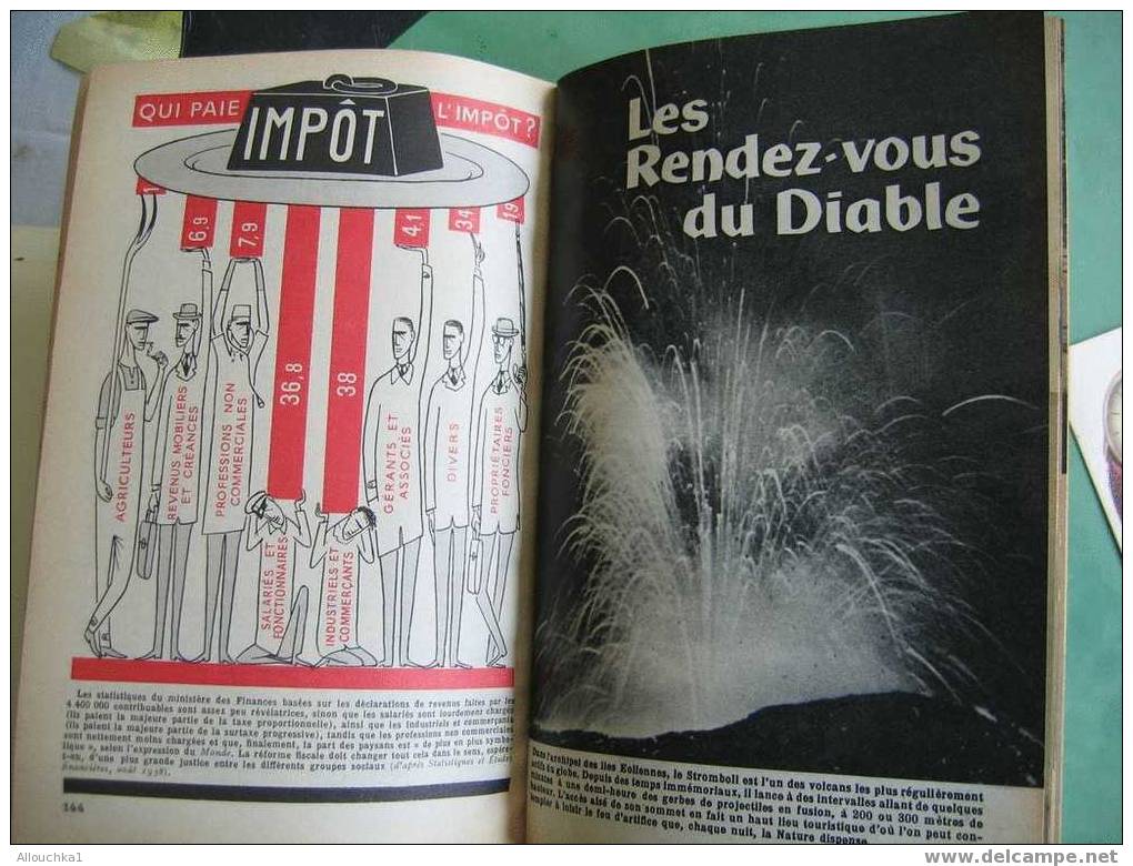 1960 ALMANACH HACHETTE PETITE ENCYCLOPEDIE POPULAIRE DE LA VIE PRATIQUE RECLAMES ARTICLES /CHEFS LIEUX 110 PAGES/ 350GR - Encyclopédies