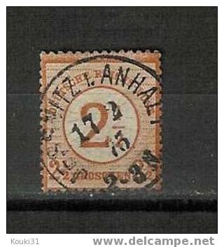 Allemagne YT 28 Obl : Oblitération Bien Lisible - Used Stamps