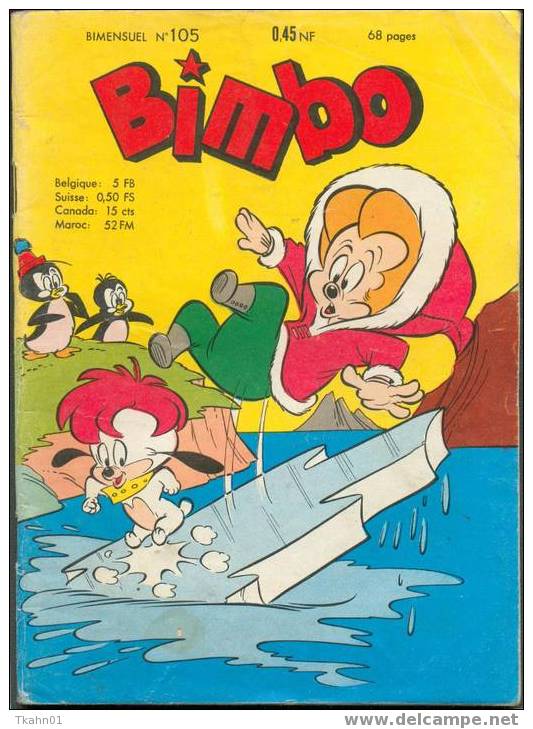 BIMBO  N° 105    DE 1961 - Formatos Pequeños