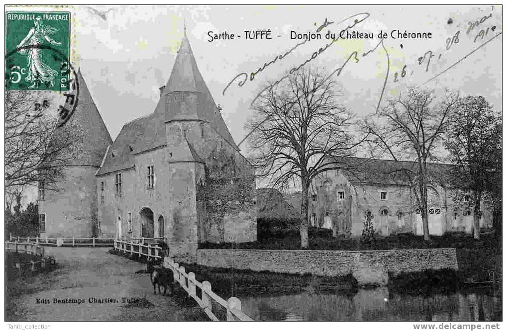 TUFFE - Donjon Du Château De Chéronne - Tuffe