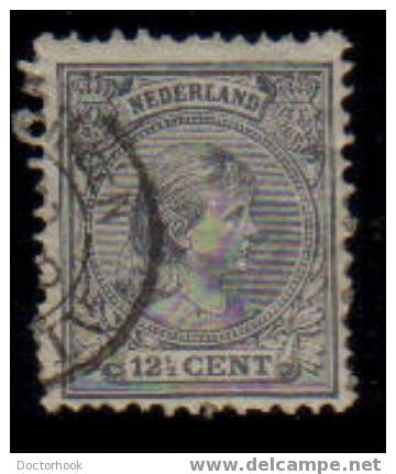 NETHERLANDS    Scott: # 44  F-VF USED - Oblitérés