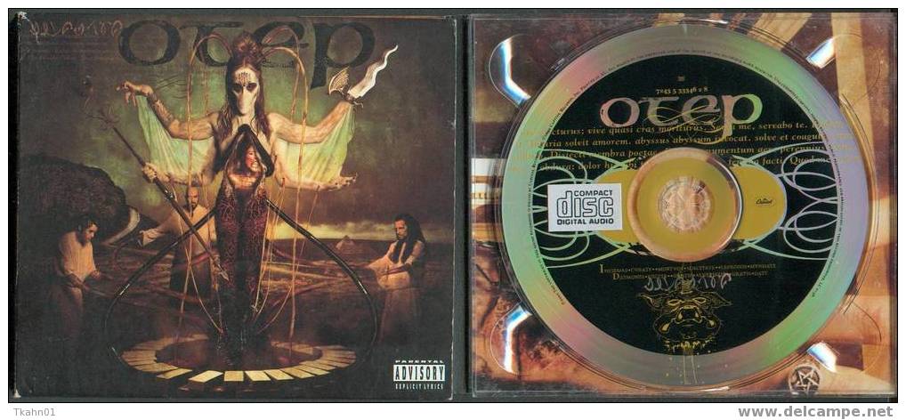 ALBUM  C-D   OTEP  " Sevas Tra " (1er Album - Digipack En Edition Limitee) - Hard Rock & Metal