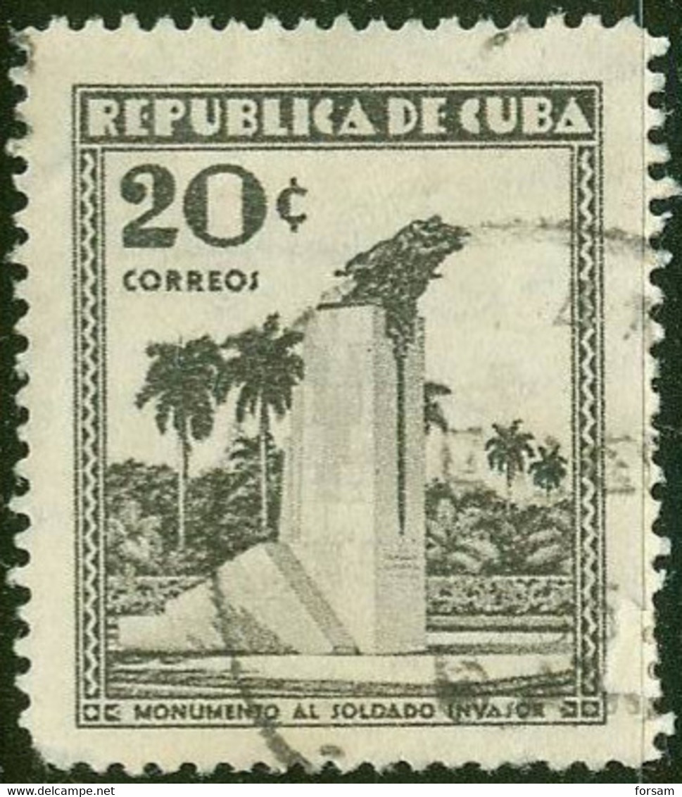 CUBA..1933..Michel # 98...used...MiCV - 4.20 Euro. - Oblitérés