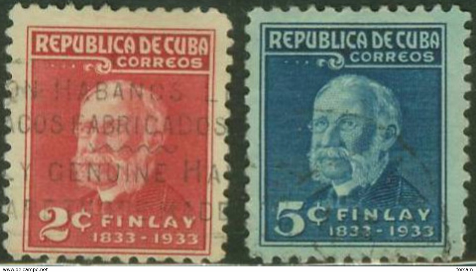 CUBA..1934..Michel # 101-102...used. - Gebruikt