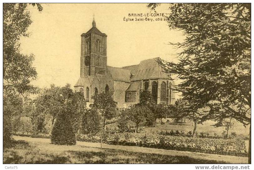 BELGIQUE - BRAINE Le COMTE - Eglise Saint-Géry - Braine-le-Comte