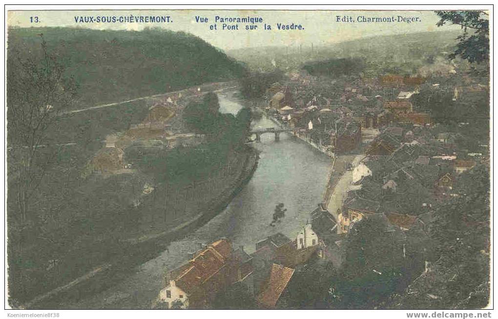 VAUX-SOUS-CHÊVREMONT - VUE PANORAMIQUE - Chaudfontaine