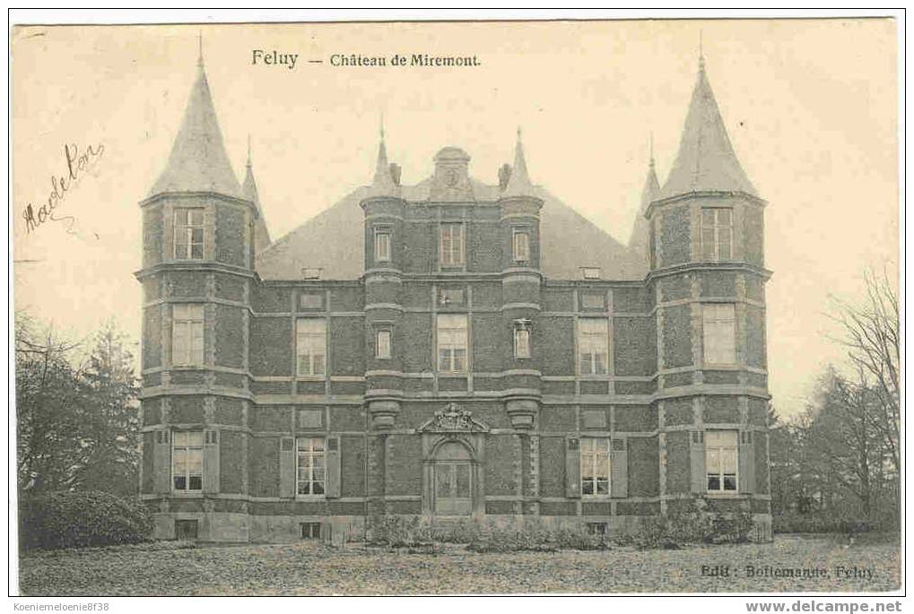 FELUY - CHATEAU DE MIREMONT - Seneffe