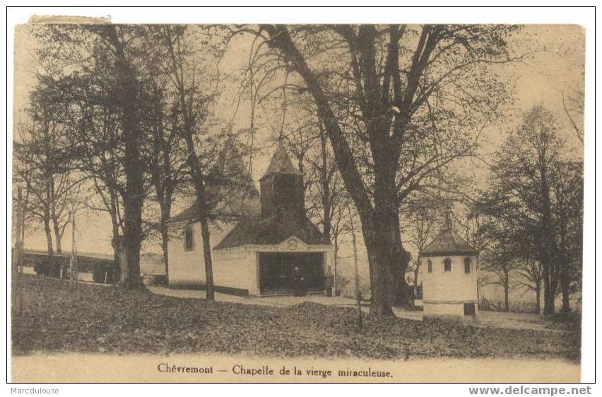 Chèvremont - Vaux-sous-Chèvremont (Chaudfontaine). Chapelle De La Vierge Miraculeuse. Kapel Van De Wonderlijke Maagd. - Chaudfontaine