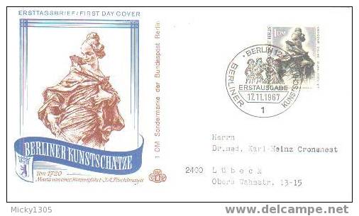 Germany / Berlin - FDC Mi-Nr 307 (U077)- - 1948-1970