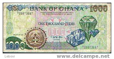 GHANA - 1000 Cedis 1991 - Ghana