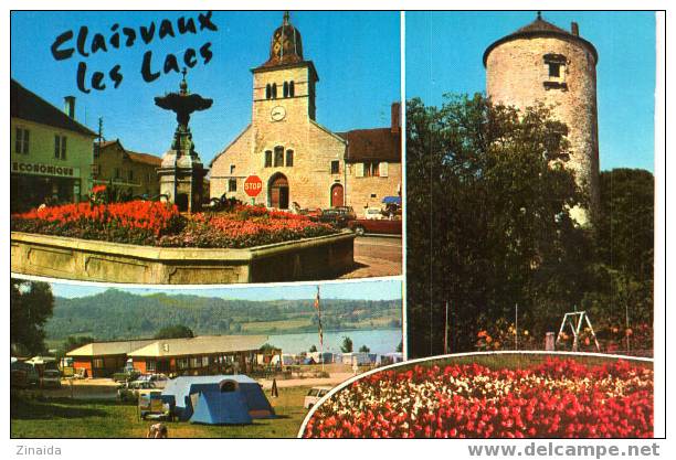 CARTE POSTALE DE CLAIRVAUX LES LAC - Clairvaux Les Lacs