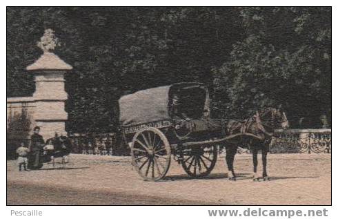 77 CP ANNOTEE 1907 NOISIEL - ENTREE PRINCIPALE DU CHATEAU DE M. MENIER - ANIMATION VOITURE A CHEVAL - Noisiel