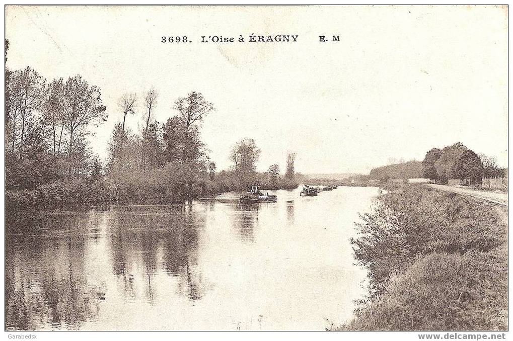 CPA De ERAGNY - L'Oise à Eragny. - Eragny