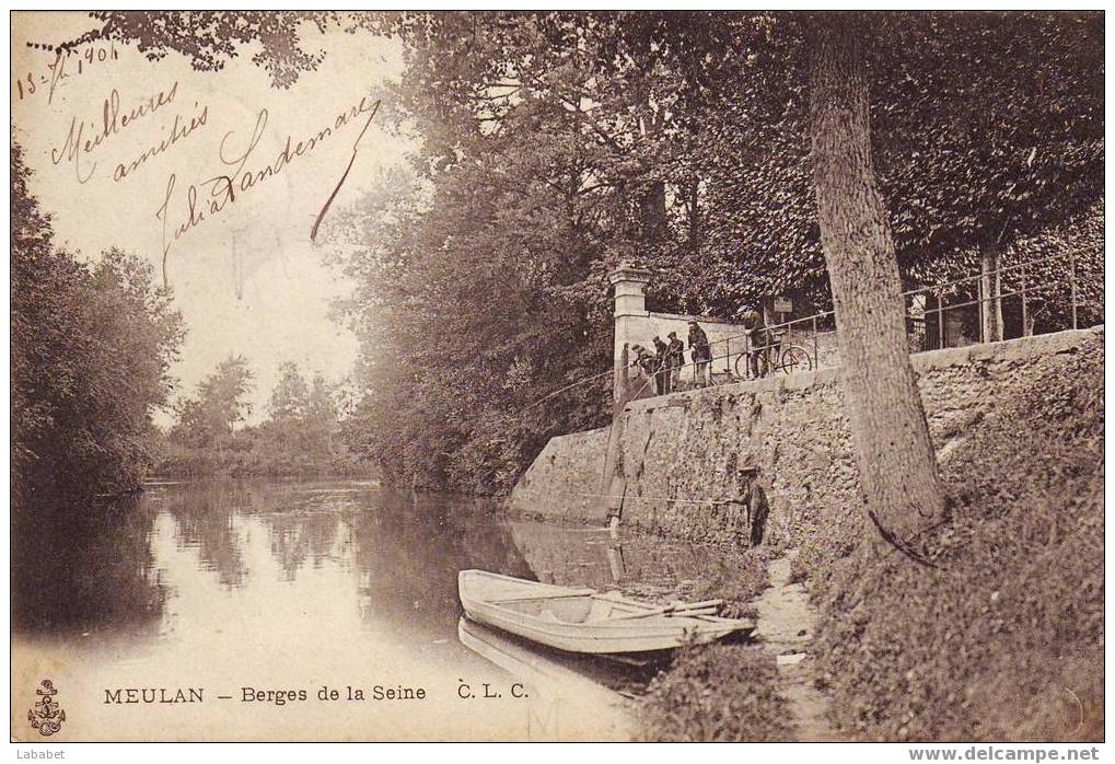 MEULAN   BERGES DE LA SEINE - Meulan