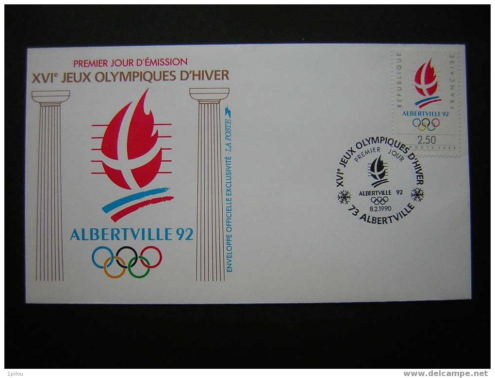 JEUX OLYMPIQUES D´ALBERTVILLE 1992.   1er Jour D´émission. - Hiver 1992: Albertville