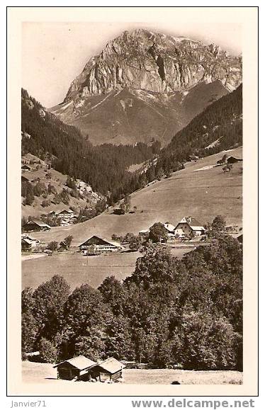 La Chapelle D'Abondance. Les Cornettes De Bise - La Chapelle-d'Abondance