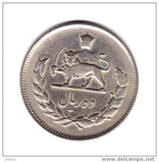 1 Piéce   De  10  Rials -196.. - Iran - Iran