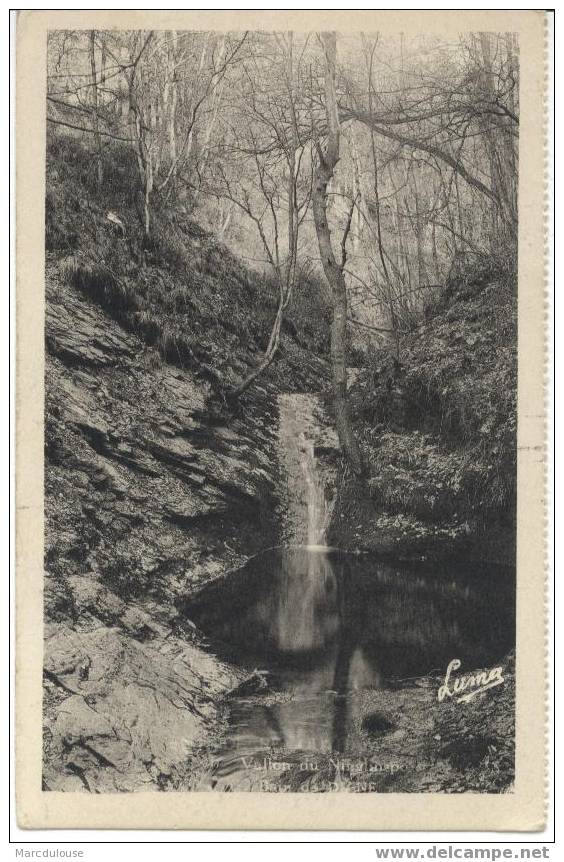 Nonceveux (Aywaille). Vallon Du Ninglinspo, Bain De Diane. Verso, Publicité: Visitez Et Lisez "Le Val De L'Amblève". - Aywaille