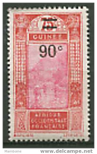 Guinée  N° 101 Neuf Avec Trace De Charniere - Unused Stamps