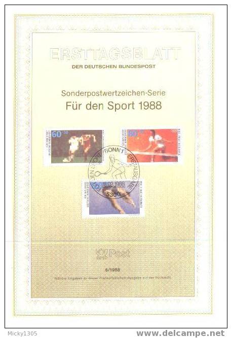 Germany - ETB 6/88 (Z394)- - 1981-1990