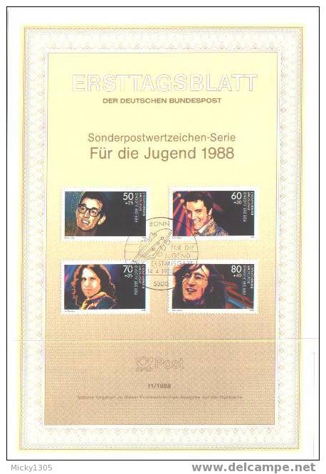 Germany - ETB 11/88 (Z399)- - 1981-1990
